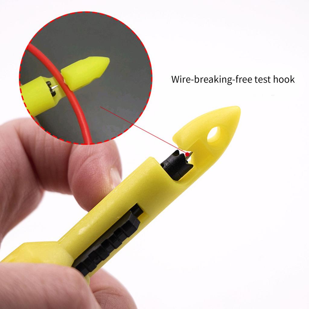 Pocket Wire Piercing Probe Insulation Piercing Clip Tool for Multimeter Voltage Voltmeter Thermometer Testing Durable