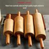 Solid Wood Rotating Axle Rolling Pin