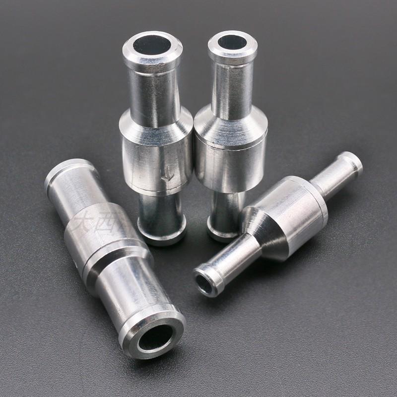 Aluminum Alloy One-Way Check Valve for Fuel Systems (Gas/Diesel)