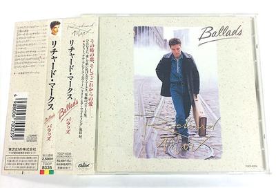 CD RICHARD MARX  Ballads TOCP3388 Capitol Records 1998 Japan Pop Used