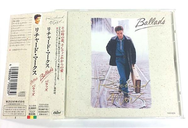 

CD RICHARD MARX - Ballads TOCP3388 Capitol Records 1994 Japan Pop Used