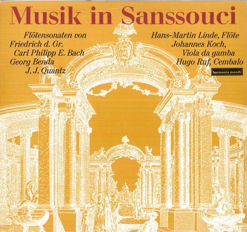 

LP Record HANS MARTIN LINDE, JOHANNES KOCH, H - Musik In Sanssouci HM30178L HARMONIA MUNDI Germany Classical Used