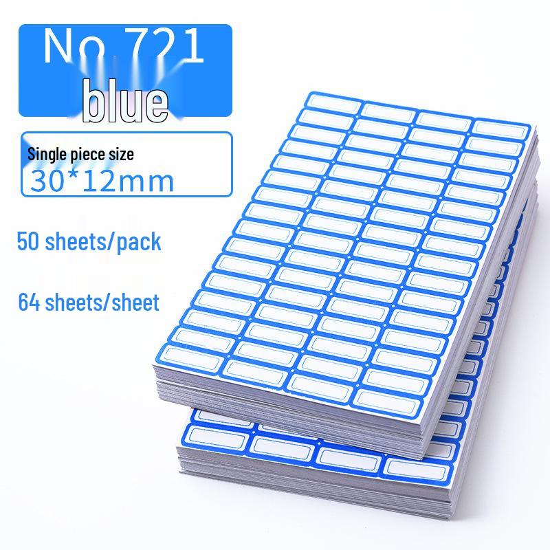 Waterproof Removable Self-Adhesive Paper Labels: Price, Marking, Classification, and Journal Stickers