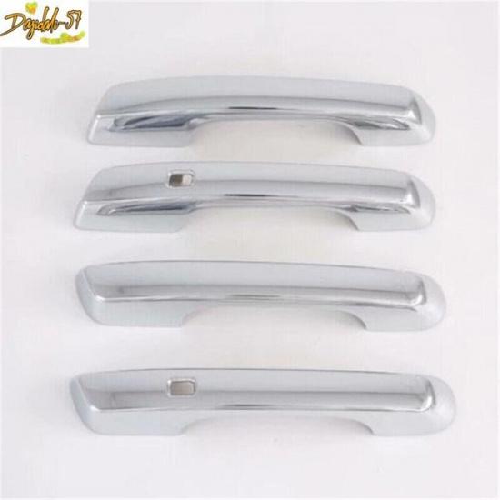4Pcs Chrome Side Exterior Door Handle Cover Trim For Hyundai Venue - New