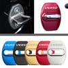 4pcs Car Door Lock Cover Protect Buckle Cover Stickers For Toyota Verso Accessories
