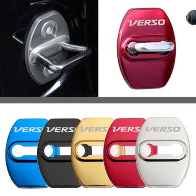 4pcs Car Door Lock Cover Protect Buckle Cover Stickers For Toyota Verso Accessories RT2 Dspj6