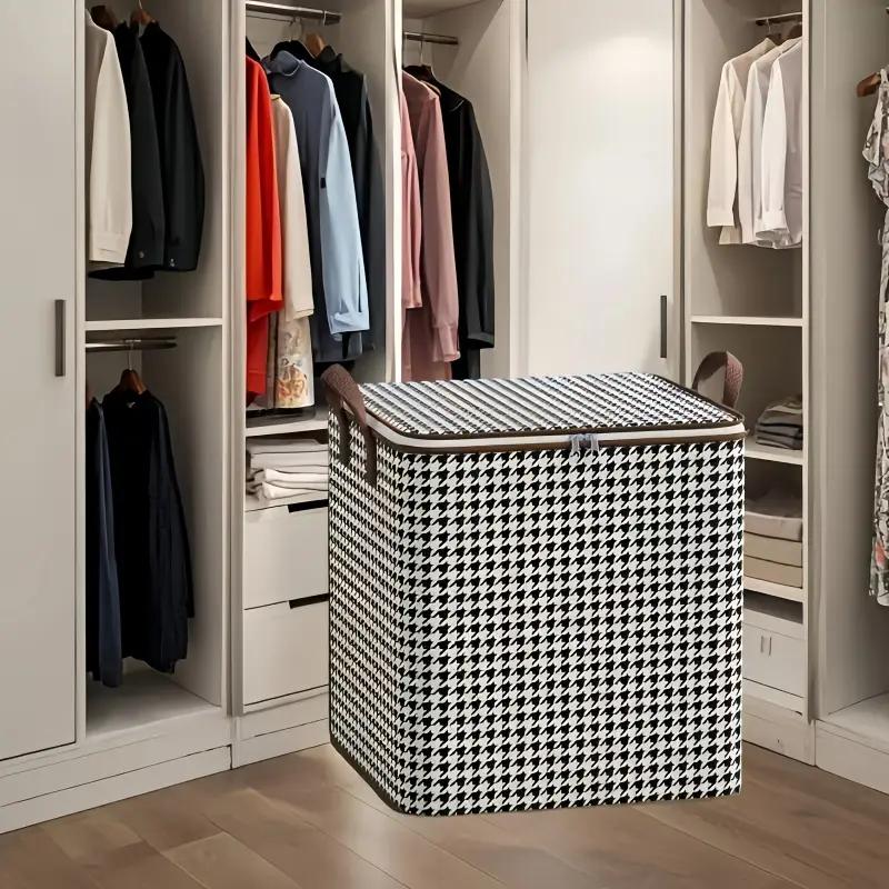 Large Capacity Storage Bags Foldable Clothes Storage Box Closet Organization Under-Bed Storage Closet