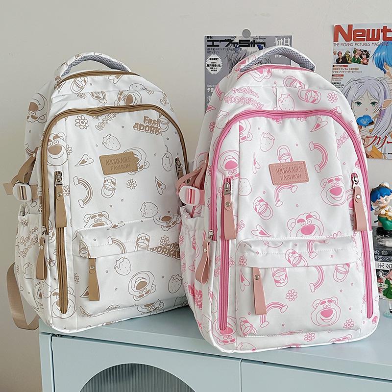 2025 Versatile Durable Backpack: Large Capacity for College & High School Students, Travel & Computer Use, Stylish Ins Design