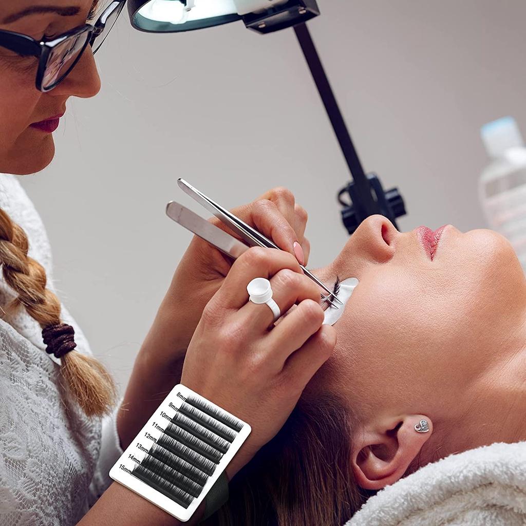 Beauty Akrylowa paleta do przedłużania rzęs i bandażowe podkładki żelowe do rzęs Materiały do ​​​​przedłużania rzęs