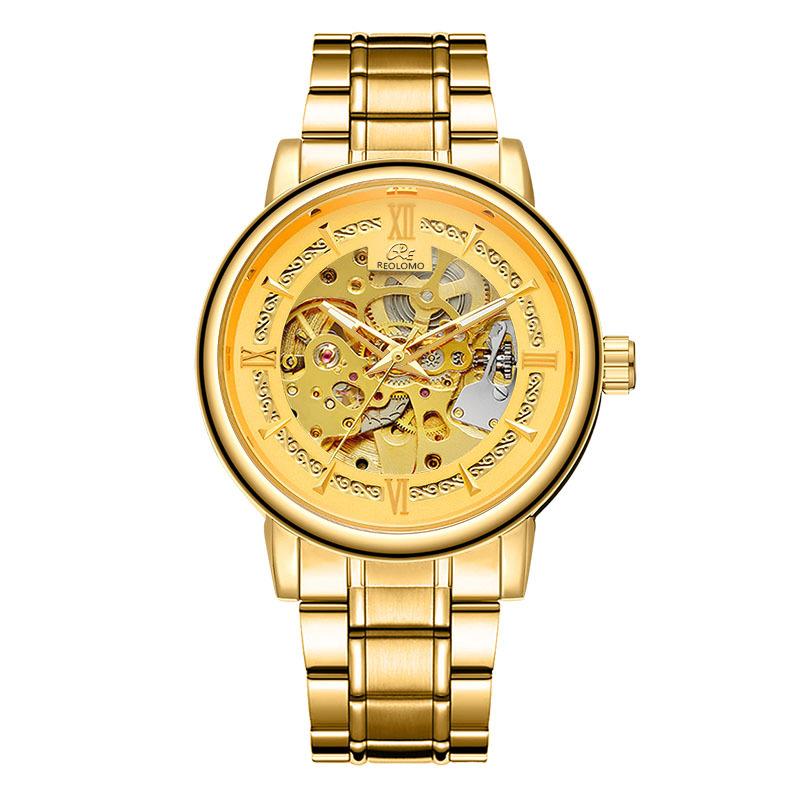 Watch, Leolai automatic mechanical watch, wind men s fashion hollow mechanical watch, genuine men s watch