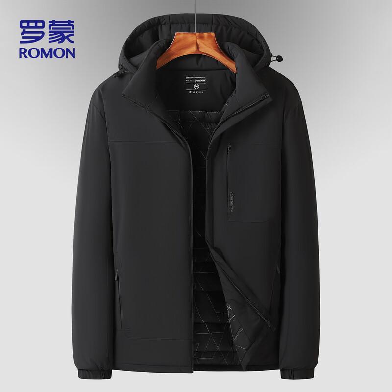 

ROMON Мужская зимняя толстая утепленная куртка с капюшоном ZHM2501 2XL