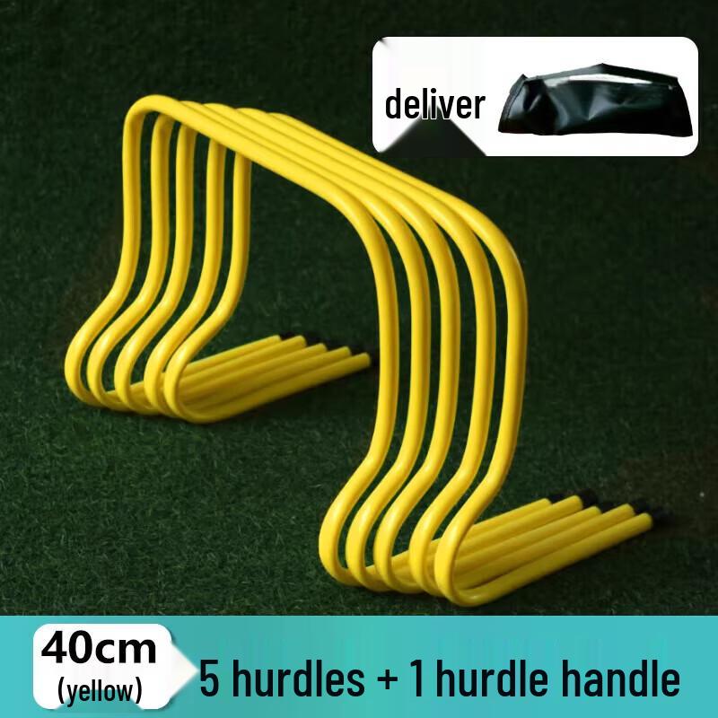 Jundingying Kids Training Hurdles & Cones Set