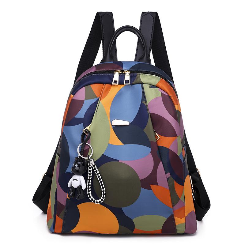 Women's Trendy 2025 Oxford Canvas Backpack - Large Capacity Travel Bag
