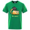 Angry Cat Go Away Cartoons Print Unisexs Tshirts Oversized Crewneck T Shirts Breathable Clothes Summer Cotton TShirt Loose