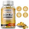 Immunes Vitamin-Komplex - Reich an hohen Konzentrationen von Vitamin D3 und K2, eine Zwei-in-Eins-Formel - verbessert die Gehirnfunktion.