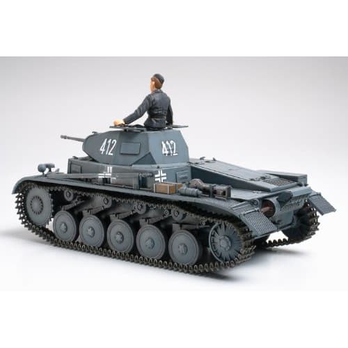 Tamiya 1/35 Military Miniature Series No. 292 German Army Panzer II Ausf. A-C French Front Plastic Model 35292