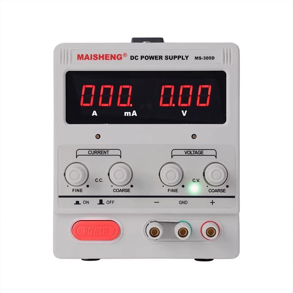 Maisheng Digital Display 15V/30V Adjustable DC Power Supply 10A/5A