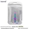 Stainless Steel Pointed Cuticle Scissors - Professional Manicure Tool for Delicate Skin Removal.