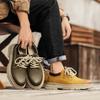 Men's Low Cut British Style Casual Shoes Men's Formal Shoes Versatile and Fashionable Men's Outdoor Travel Shoes