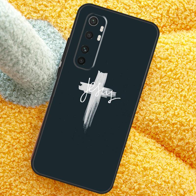 Christ Jesus Bible Verse Cross Case For Xiaomi 15 Ultra 14 13T 14T 15T 17 Pro Max  Cover For POCO X7 Pro X5 X6 F5 F6 F7 F8