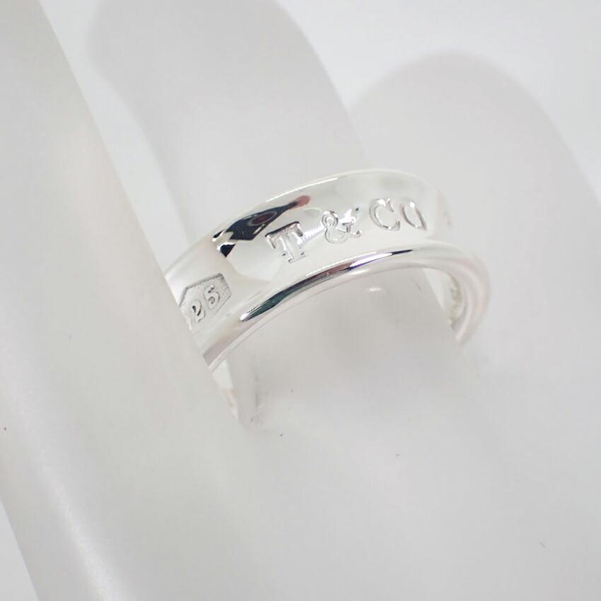 [Used] TIFFANY 925 1837 Ring / Size 14 / J11-2