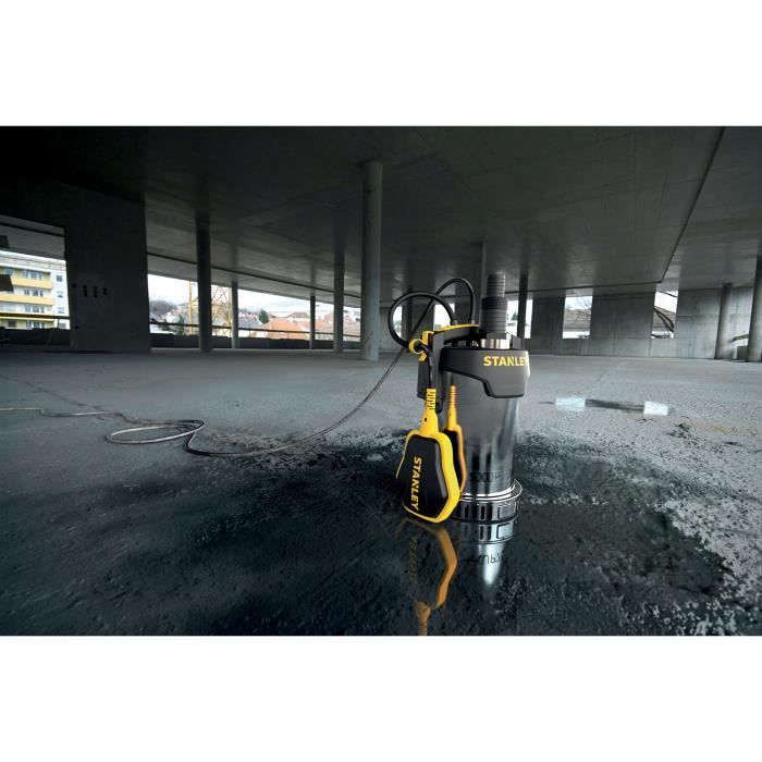 Stanley - pompe immergie - acier inoxydable - eau claire - 750 w