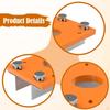 Wood Trimmer Router Base Adjustable Mounting Replacement Portable Slotting Bracket for 64-65mm