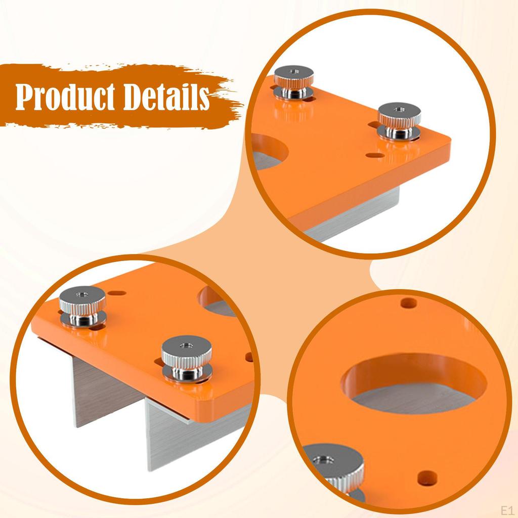 Wood Trimmer Router Base Adjustable Mounting Replacement Portable Slotting Bracket for 64-65mm