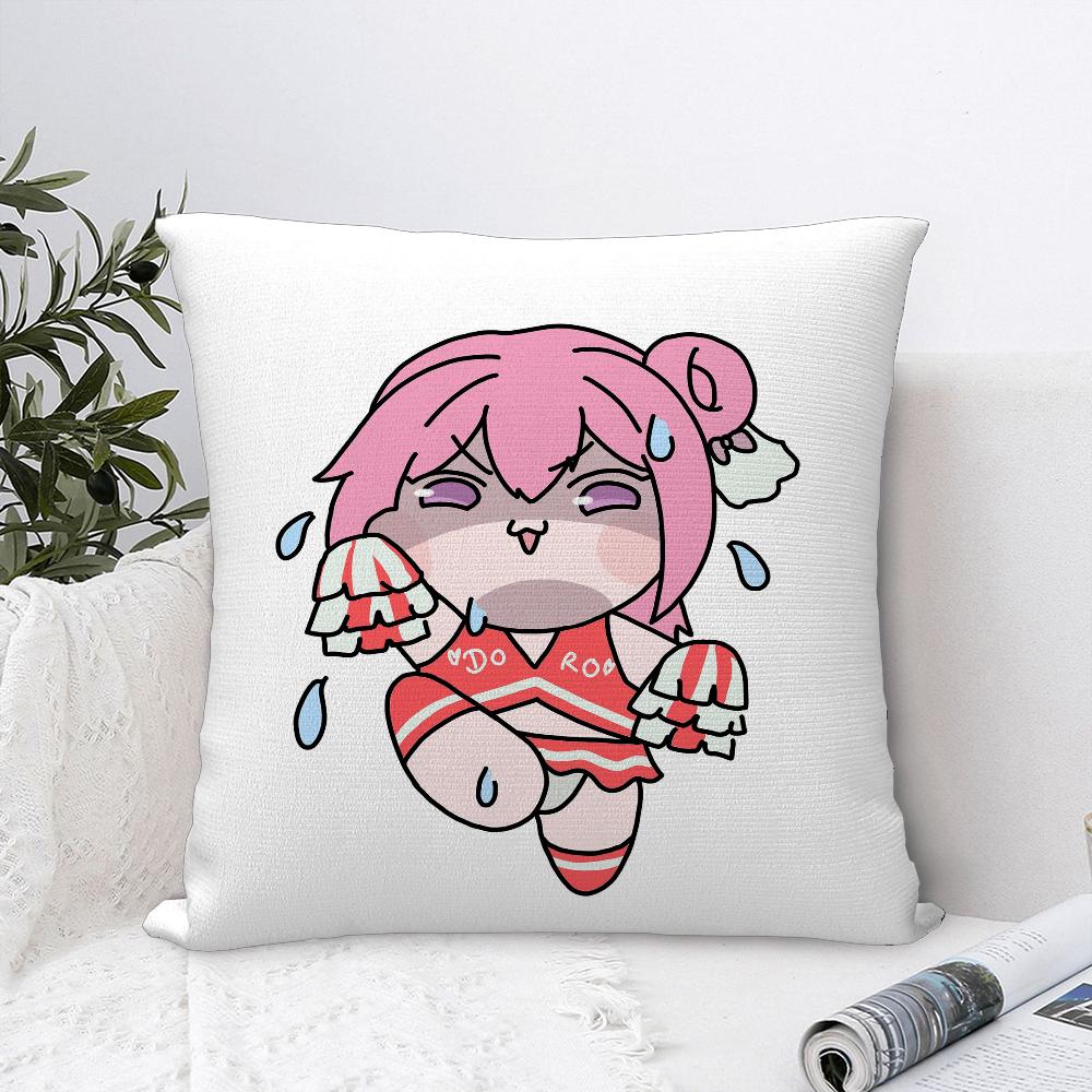 N-Nikke DORO Doll Anime Pillow Case Sofa Decorative Home Double-sided Print Plush Square Throw Pillow Covers Cushion Decor Cover