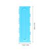 4PCS Patterned Edge Cake Decorating Scraper Plastic Icing Smoother Cake Decorating Comb  DIY Baking