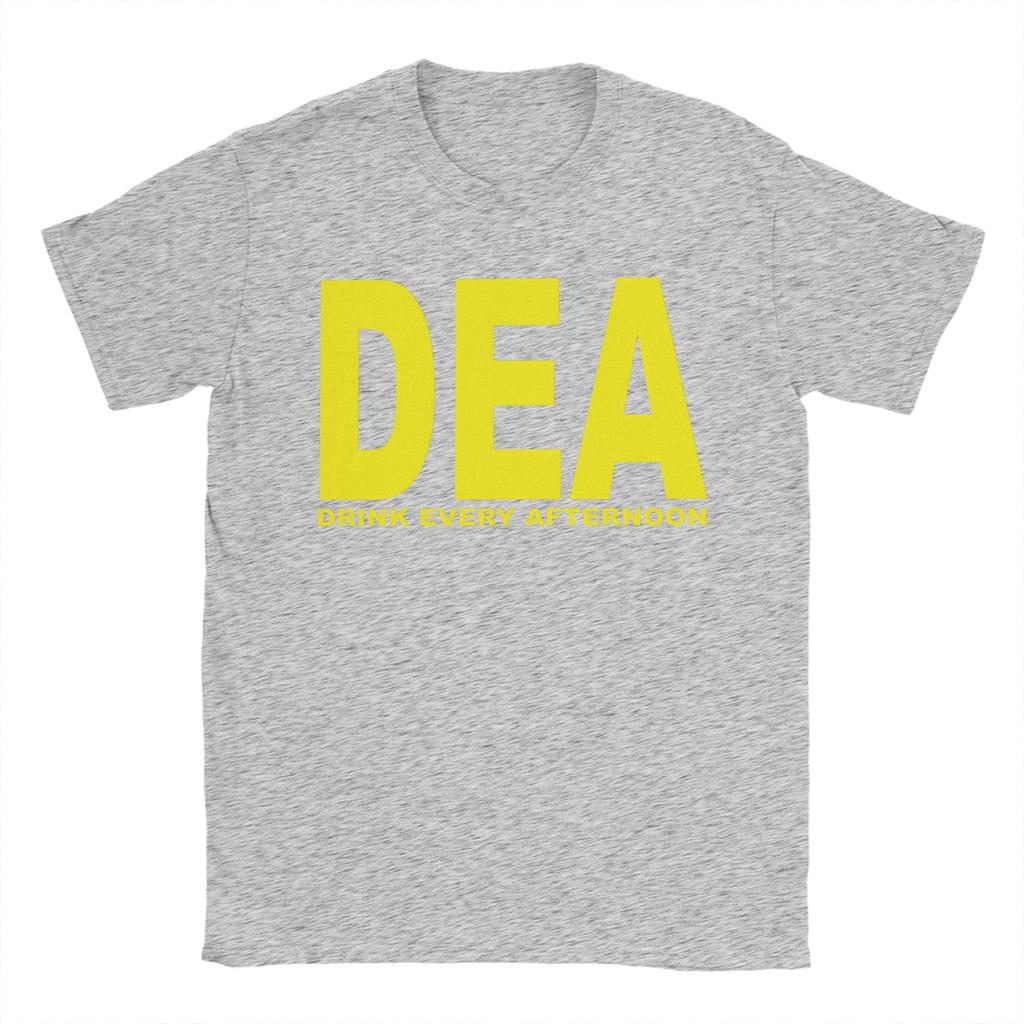 Fashion DEA T-Shirt Men Round Collar 100% Cotton T Shirts  Short Sleeve Tees 4XL 5XL 6XL Clothing