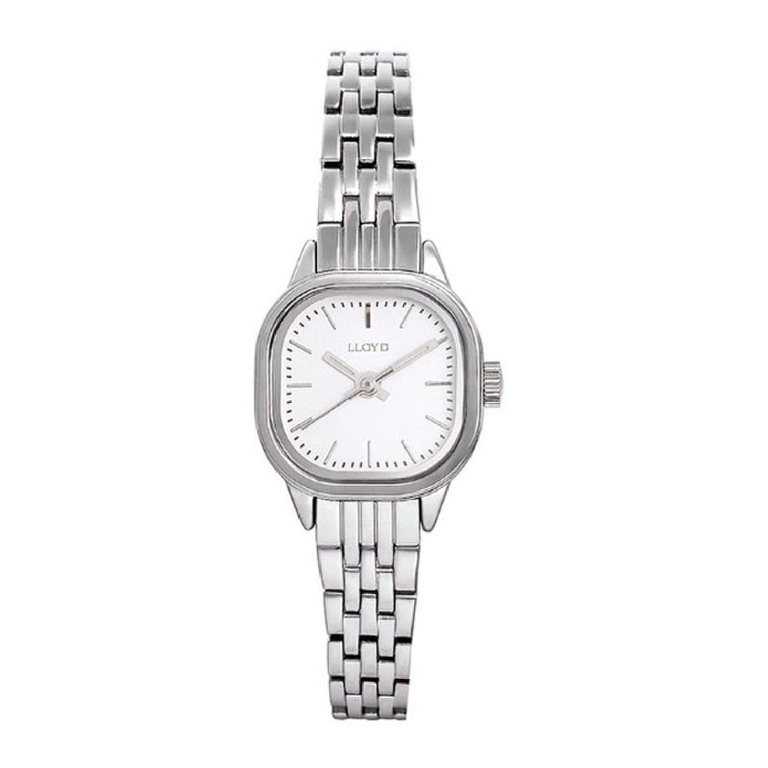 [LLOYD] Awesome Buart Women s Metal Watch - White LL2G26502ISS