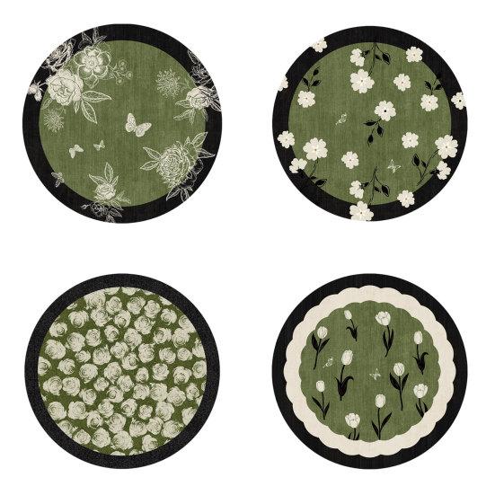 Heat Insulation Mats, Wear-Resistant Stain-Proof Placemat, Anti-Scalding Kitchen Dining Protector for Tabletop Home Kitchen Bar