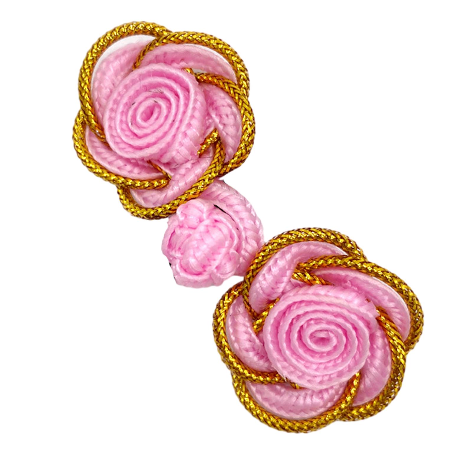 

Sewing Closure Button Chinese Knot Frog Buckle Buttons for Tang Suit Dance National Dress Chinese Cheongsam Ornament разноцветный