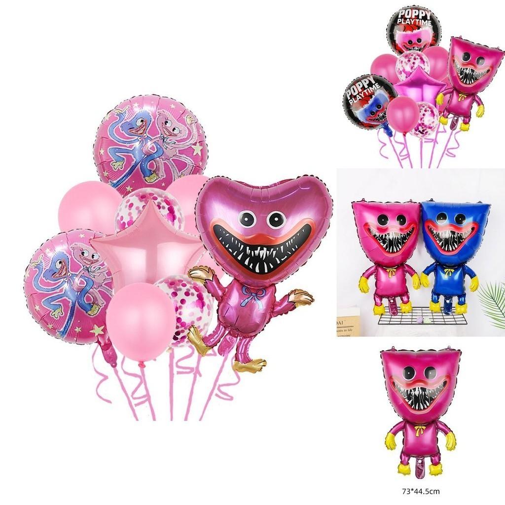 Poppy Playtime Huggy Wuggy Balloon Set Perfect For Children's Birthday Parties And Family Gatherings