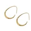 Elegant Geometric Oval Earrings: Personalized Vintage Luxury for Autumn & Winter