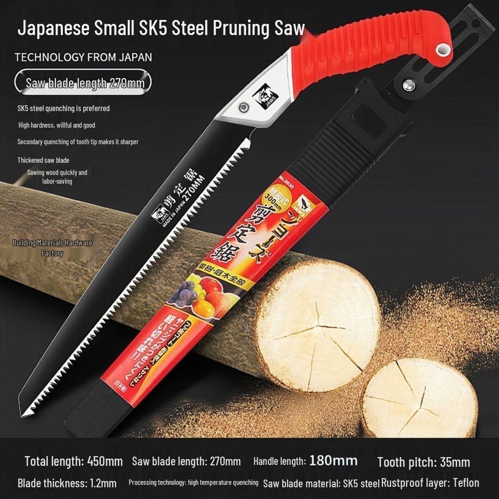 Great White Shark High Manganese Steel Hand Saw: Sharp Tree Sawing Tool
