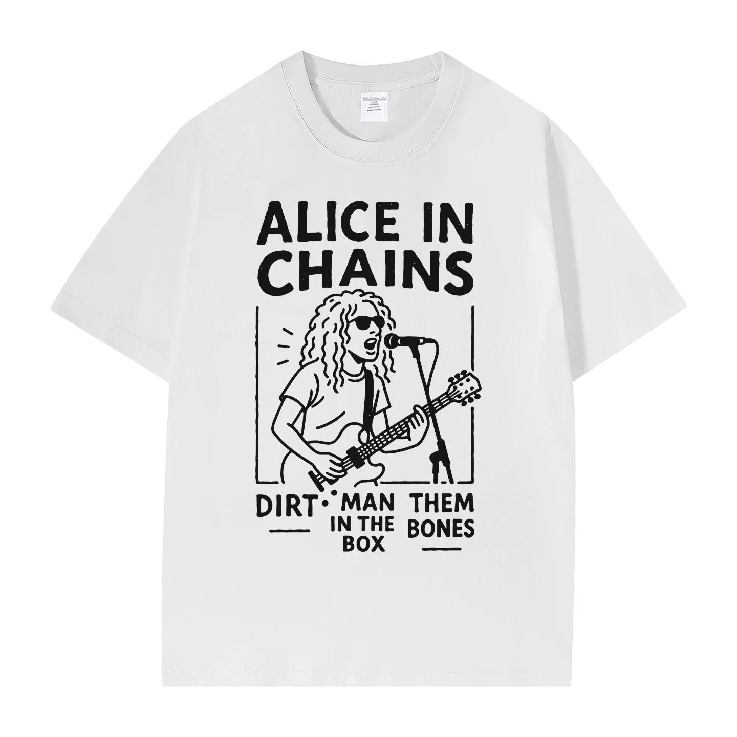 Alice In Chains T-Shirt, Soft Fabric Casual Daily Wear XXXL