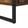 Bathroom Cabinet Smoked Oak 60 X 30 X 60 Cm Particleboard