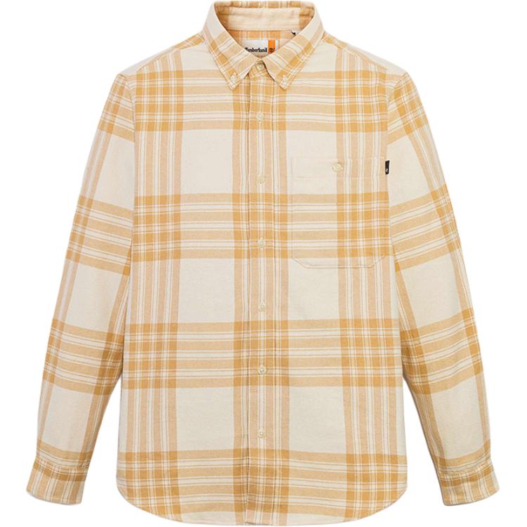 Timberland Long Sleeve Flannel Outdoor Casual Shirt Men Shirts A6MZUEHI