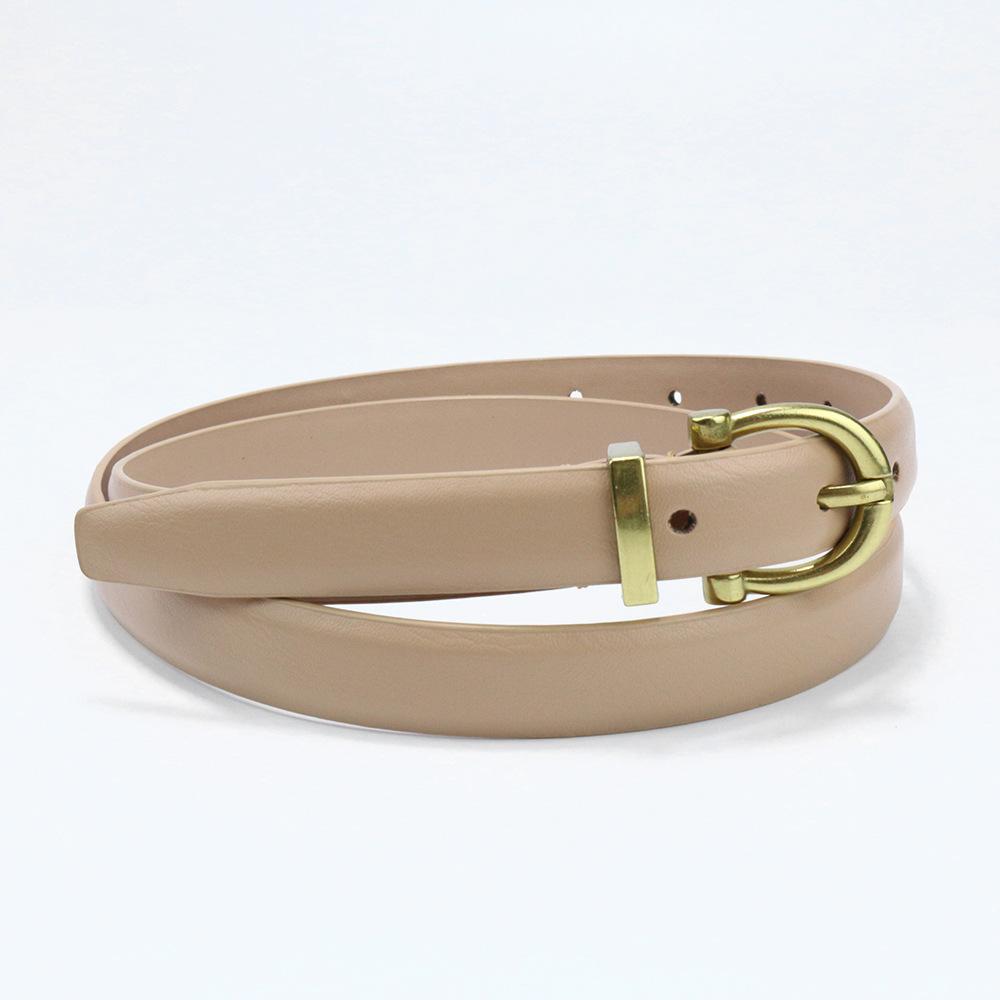 Women'S Belt Jeans Belt Women'S Simple Thin Decorative Student Belt