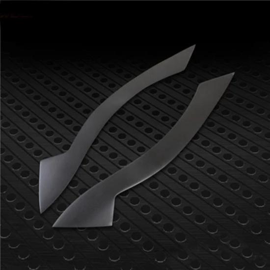 Carbon Fiber Headlight Eyebrow Eyelids For BMW Z4 2009 - 2012 E89 Fiber glass primer matte black front decorative sticker 2pcs Fiber glass