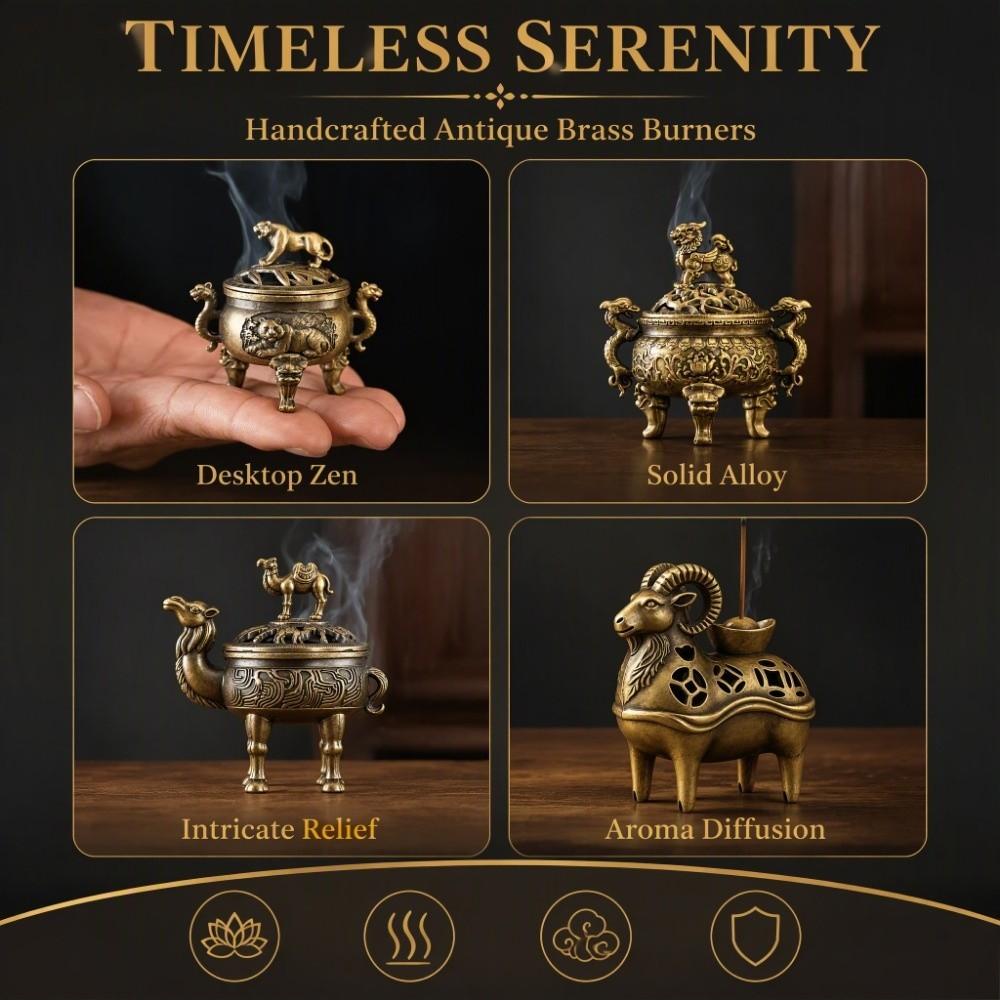 Animal Figurine Incense Holder Hollow Out Incense Accessories New Aromatherapy Tool Aromatherapy