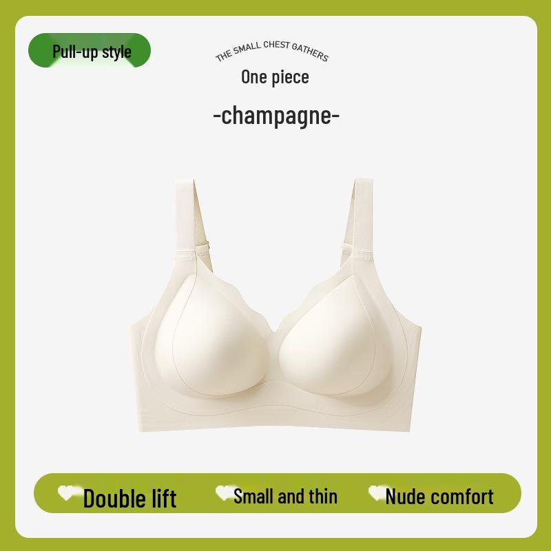 Plus Size Full Coverage Invisible Bra: Lifts, Supports, Anti-Sagging, Thin Cup, Seamless Fit for Large Busts