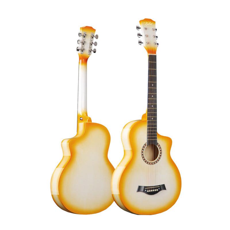 

38-Inch Gradient Acoustic Wooden Guitar for Beginners
