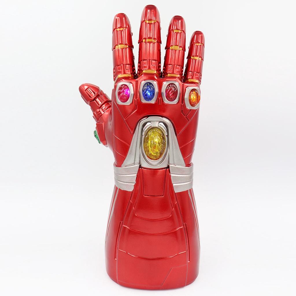 Guantes LED de Iron Man Vengadores Endgame Guantelete del Infinito para Adultos y Niños