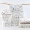 Newborn Swaddle Blanket - Lightweight Cotton for Spring & Autumn