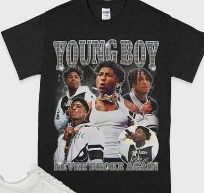 Classic YoungBoy Never Broke Again NBA Unisex Unisex S-5XL Shirt Unisex T-Shirt