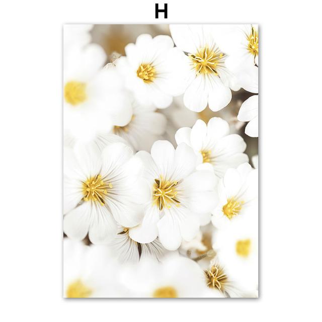 Field Girl Sunflower Tree Poster Flower Butterfly Print Canvas Painting Landscape Wall Art Pictures for Living Room Home Decor