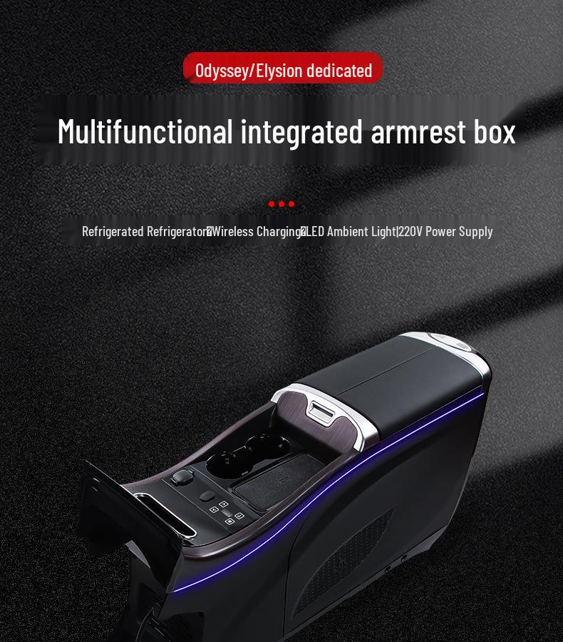 Odyssey & Elysion Armrest Box for 2015-2022 Models - Custom Interior Modification